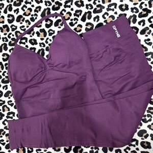 DFYNE Plum Activewear Set size Large